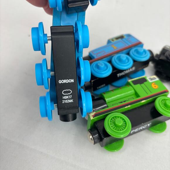 Thomas and Friends Trains Wooden Magnetic Lot 4 Salty Percy Gordon Replacements - Picture 7 of 8